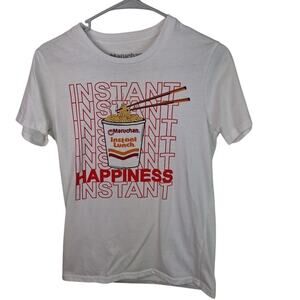 Maruchan Instant Lunch, Instant Happiness Short Sleeve T Shirt Size Small 28/30